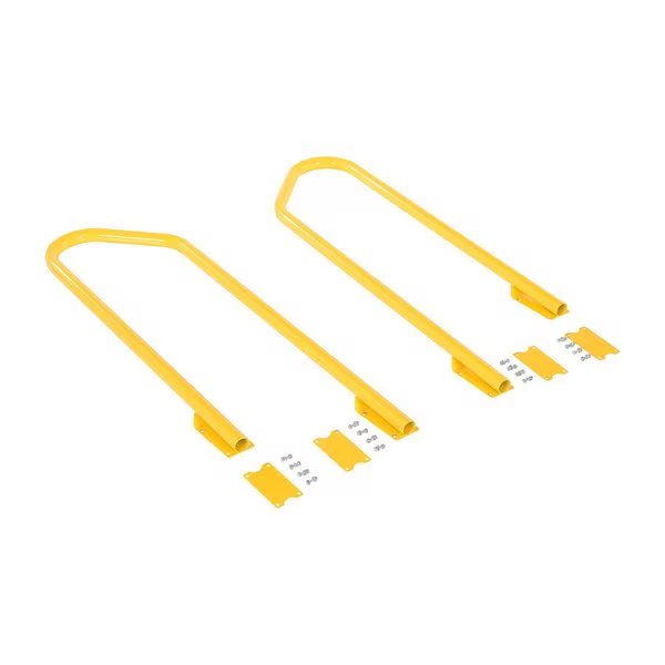 STEP POLY NESTABLE 2 YL HANDRAIL RETROFIT, Vestil, Mfr#: SPN-2-YL-HR-RF